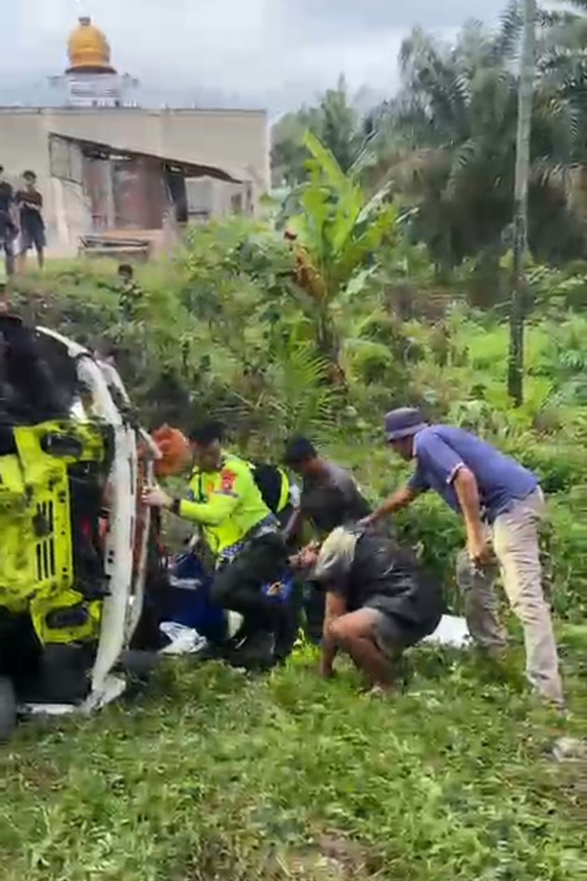 Mantan Ketua DPC Demokrat Dumai Prapto Sucahyo Tewas dalam Kecelakaan Tunggal di Jalan Soekarno Hatta