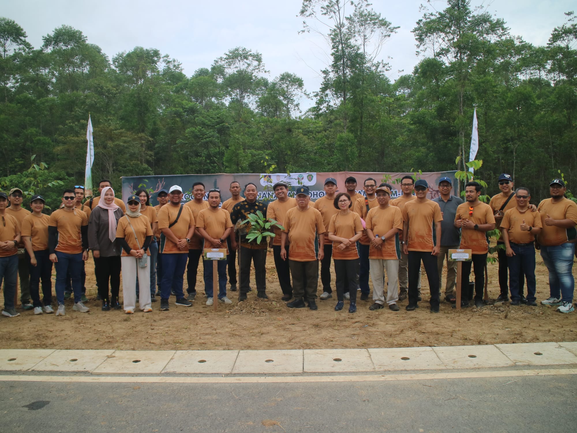 PAMA Tanam 15 Hektare Pohon Endemik di IKN, Dukung Konsep Smart Forest City