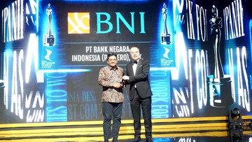 Cetak Hat-trick, BNI Dinobatkan sebagai Tempat Kerja Terbaik se-Asia 2026