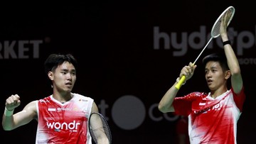 Raymond/Joaquin ke Final Indonesia Open 2026 Usai Kalahkan Sabar/Reza, Hadapi Ganda Malaysia