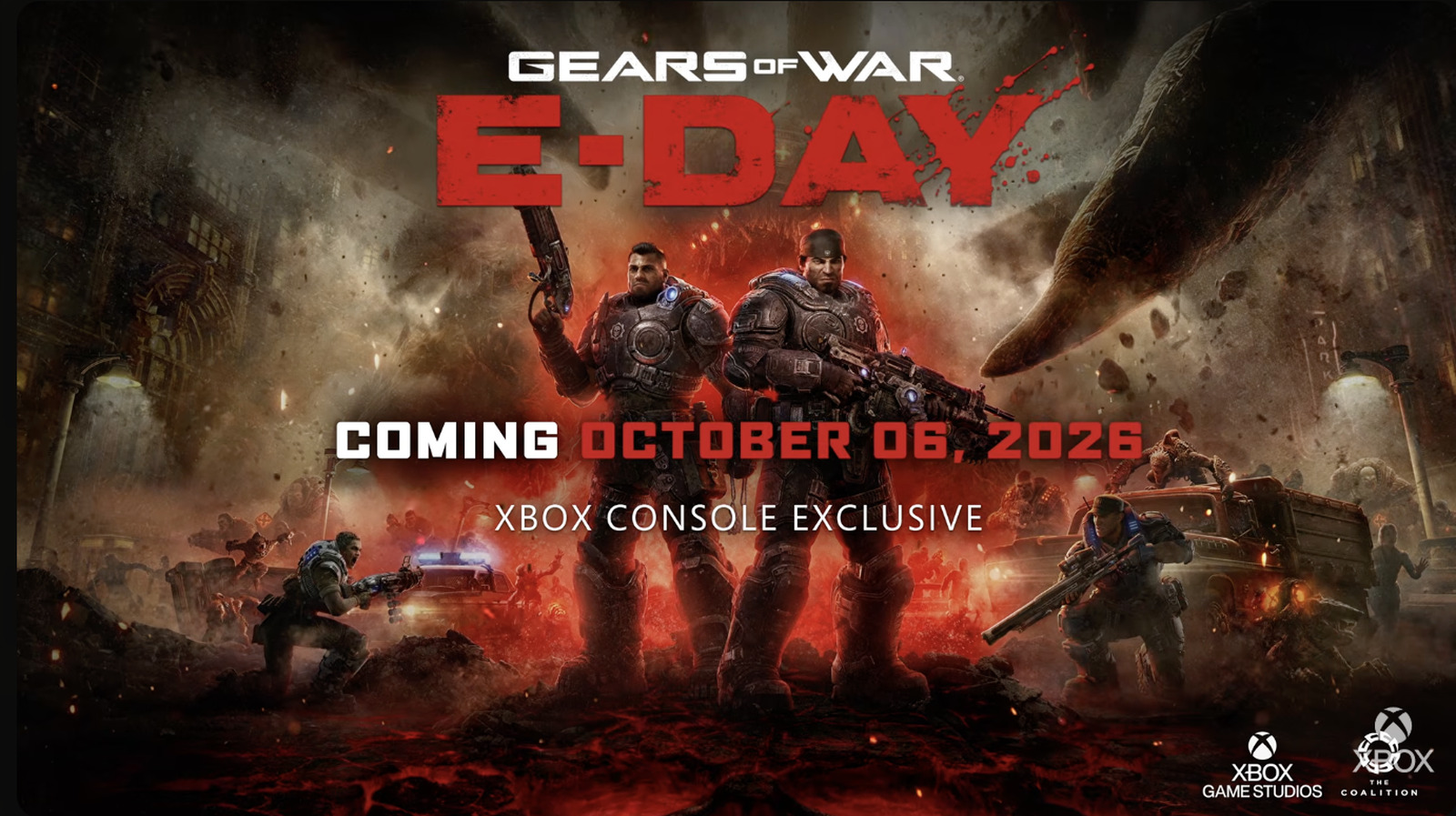 Gears of War E-Day Rilis 6 Oktober 2026, Batal ke PS5 dan Kini Eksklusif Xbox-PC