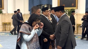 Nanik S Deyang Menangis Haru Usai Dilantik Prabowo Jadi Kepala BGN, Gantikan Dadan yang Tersangka Korupsi