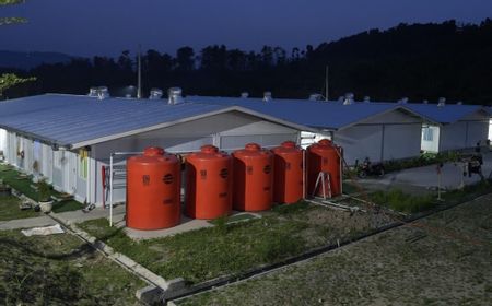 Menteri PU Temukan Enam Unit Huntara di Tegal Retak Akibat Tanah Kembali Bergerak