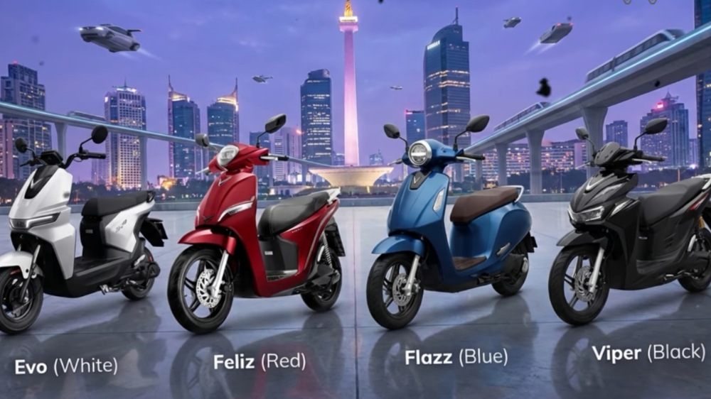 VinFast Viper dan Evo 200 Resmi Masuk Indonesia, Empat Motor Listrik Vietnam Siap Lawan Honda dan Yamaha