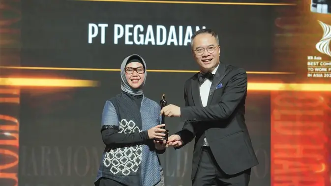 Pegadaian Borong 5 Penghargaan HR Asia 2026, Buktikan Pengelolaan Talenta Setara Perusahaan Global