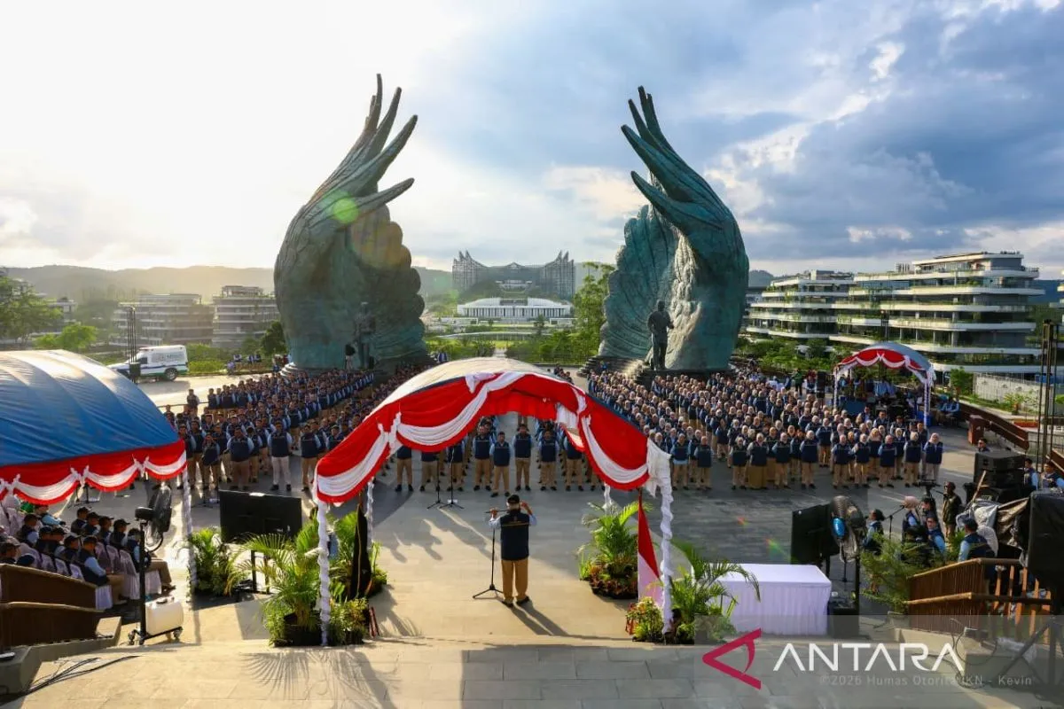 Kepala Otorita IKN Basuki Hadimuljono Lantik 555 PNS Angkatan Pertama Ibu Kota Nusantara