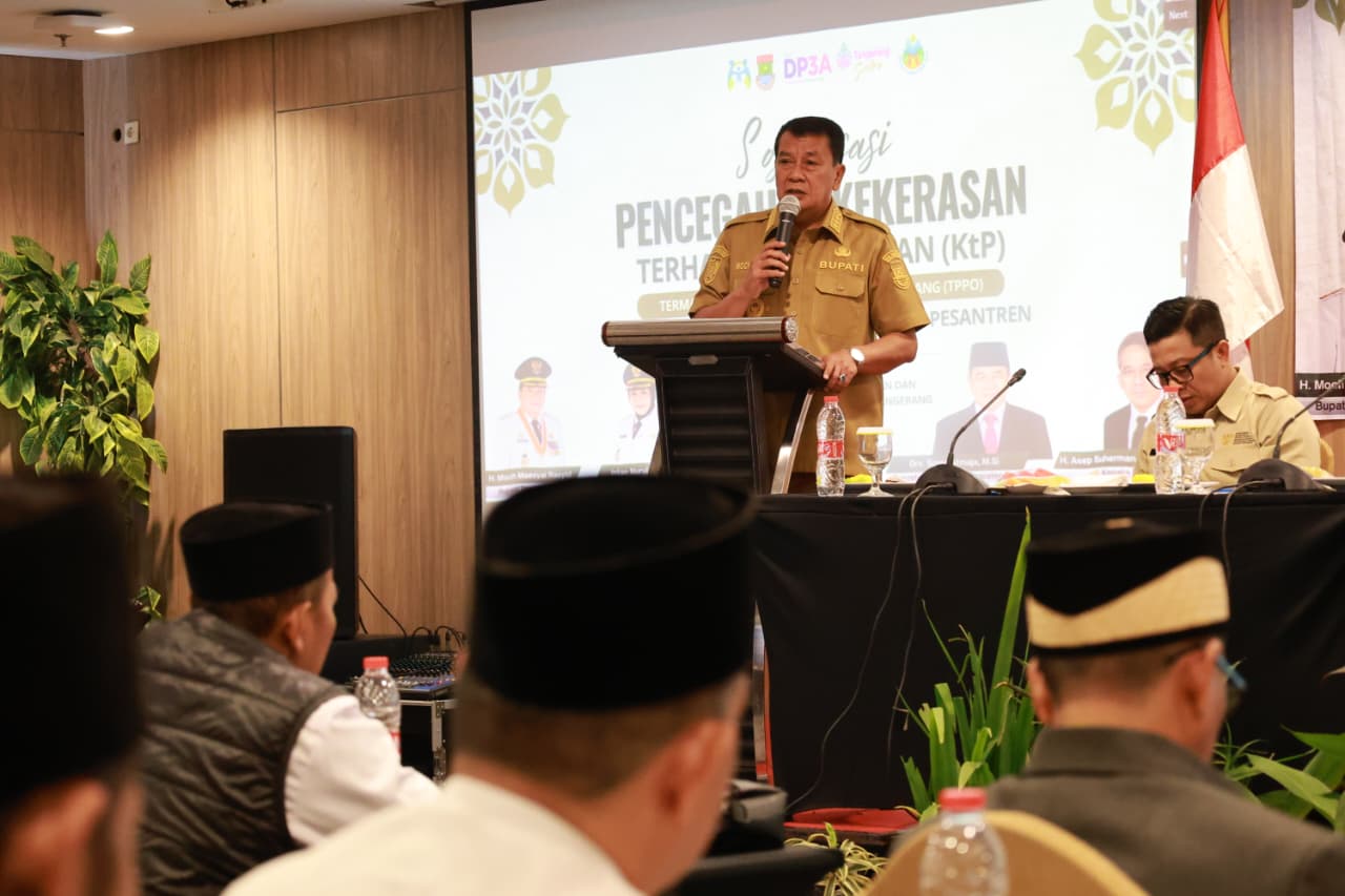 Bupati Tangerang Minta Guru Ngaji dan Pimpinan Ponpes Jadi Garda Depan Cegah KDRT hingga TPPO