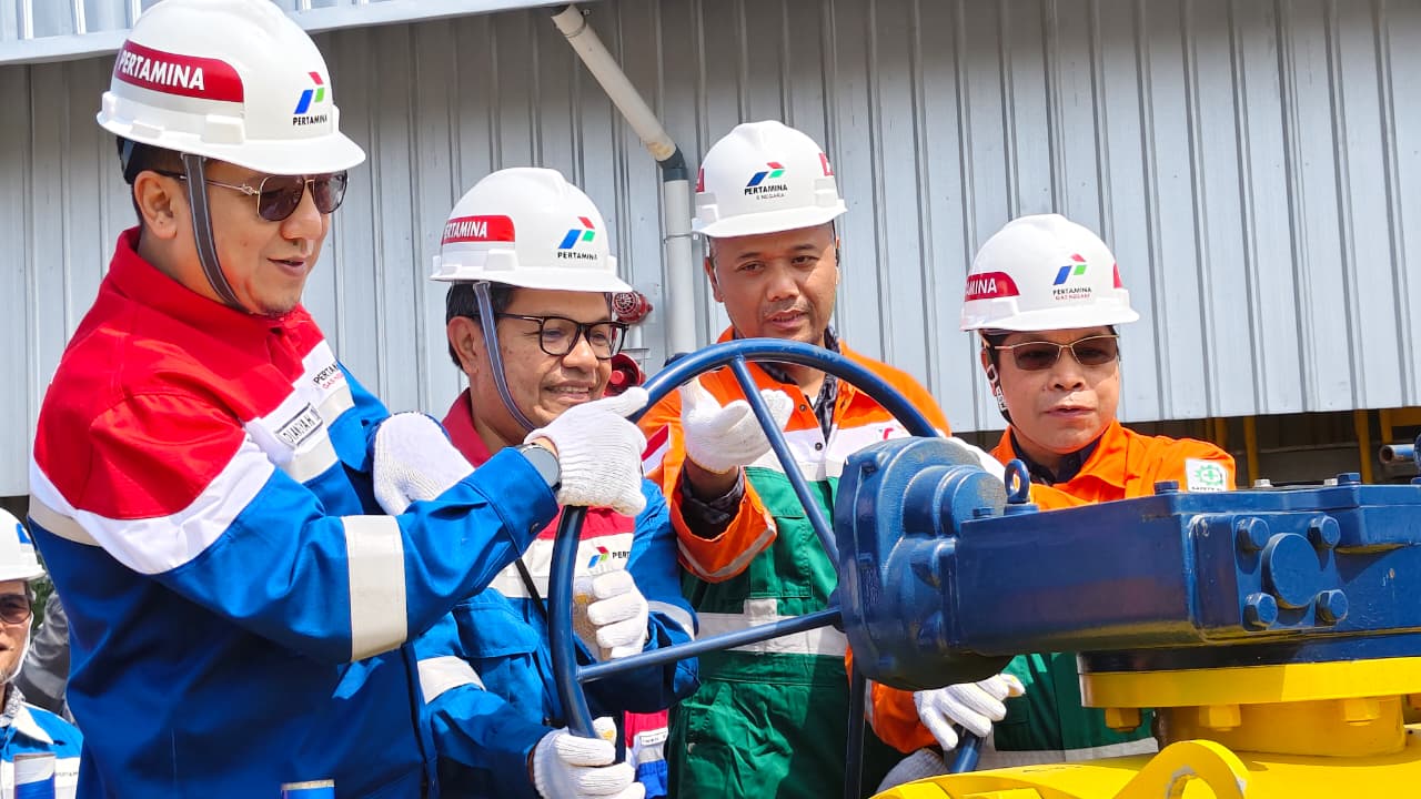Pipa Gas Cisem II Rampung, Pertagas Resmi Operator Sambung Jawa-Sumatera