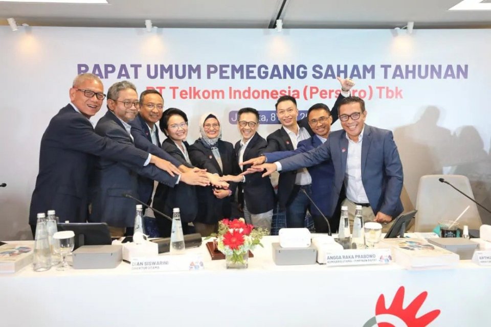 Telkom Tebar Dividen Rp21,9 Triliun, Buyback Rp4 Triliun Disetujui RUPST