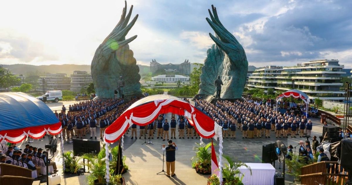 Otorita IKN Resmi Lantik 555 PNS Angkatan Pertama, Basuki Tekankan Empat Karakter Insan Otorita