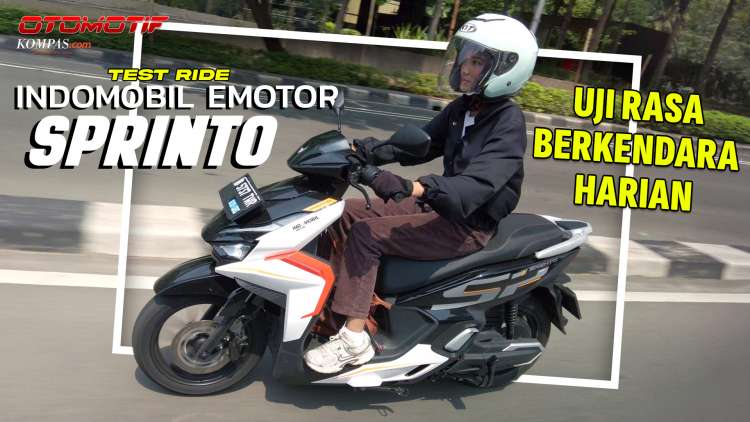 Test Ride Indomobil Emotor Sprinto: Skutik Listrik Rp 25,5 Juta, Cocok untuk Harian?