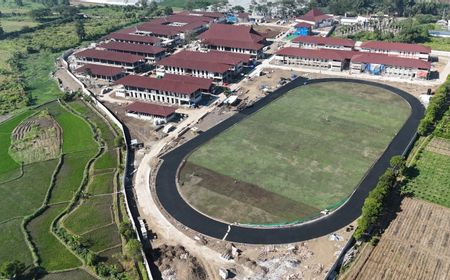 Kementerian PU Bangun Lapangan Bola Berstandar FIFA di Sekolah Rakyat Jember, Progres Capai 93,94 Persen