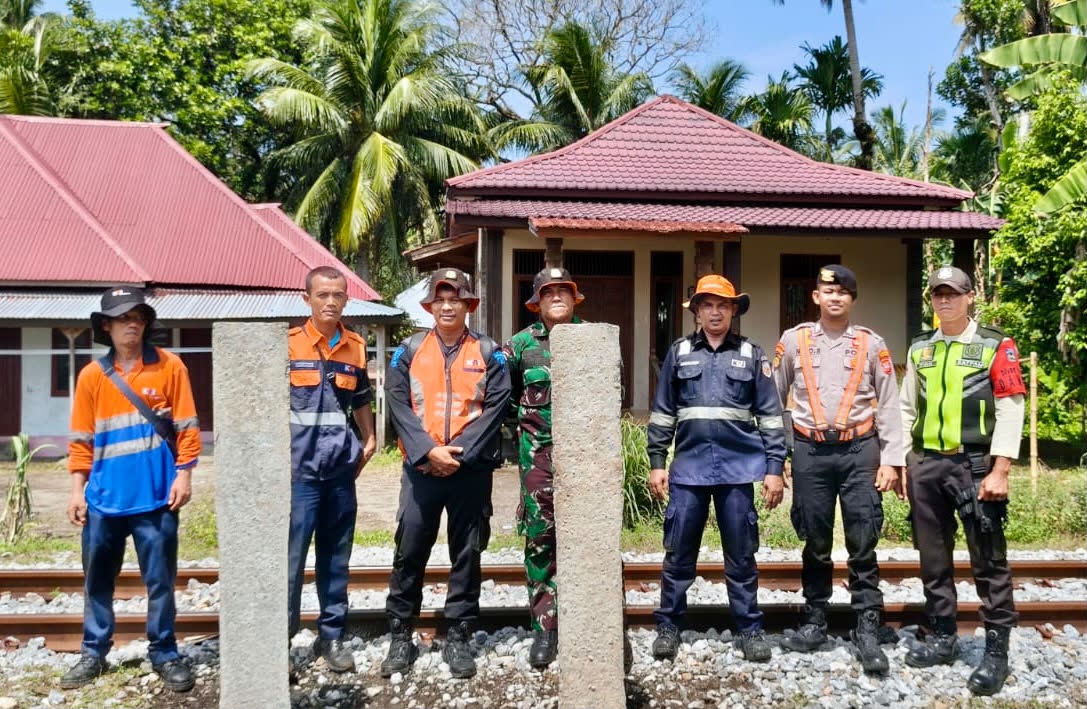 KAI Tutup 3 Perlintasan Liar di Pariaman, Total Capai 21 Titik Sepanjang Program Nasional