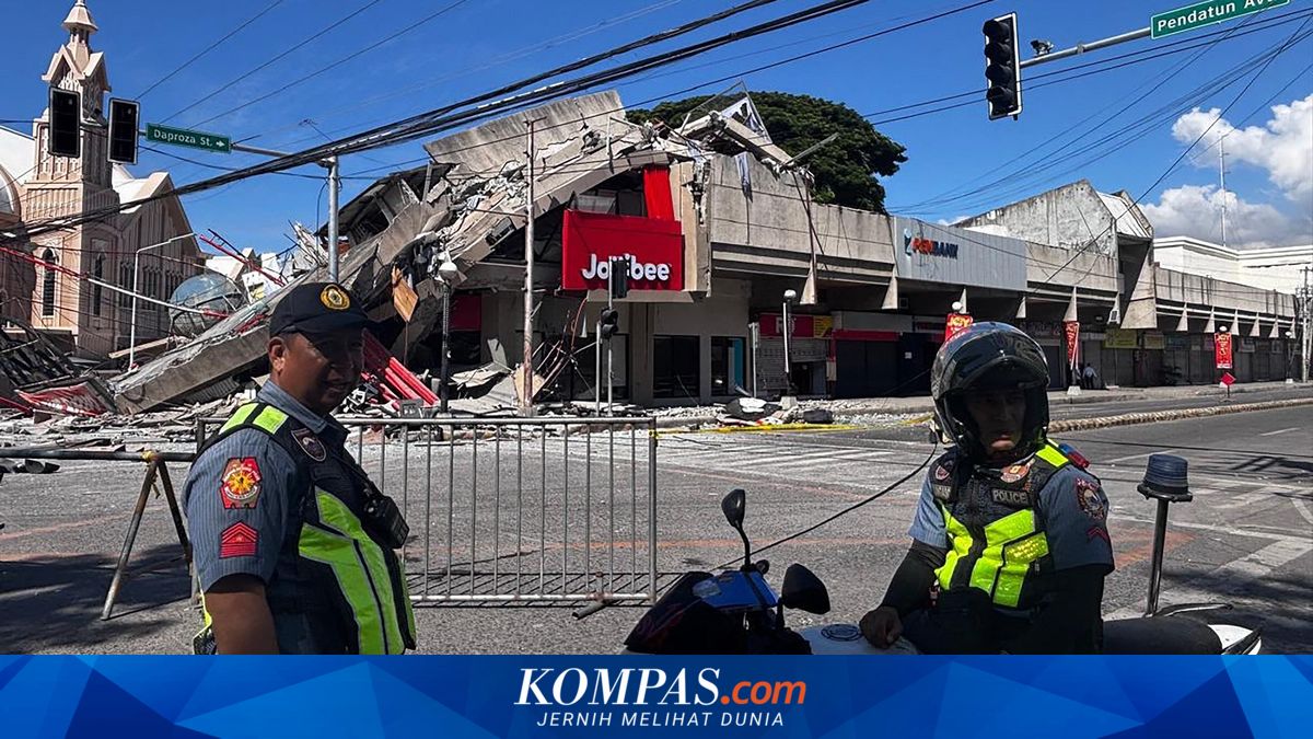 38 Orang Tewas Akibat Gempa Filipina, Satu Keluarga Tertimbun Longsor di Kepulauan Balut