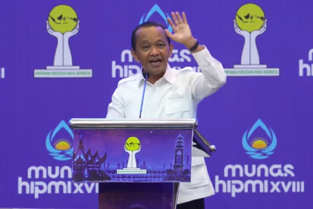 Bahlil Minta Izin Panggil “Kanda” Prabowo di Munas Hipmi, Singgung Tradisi Organisasi