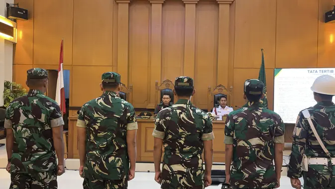 Empat Prajurit TNI Divonis Bersalah untuk Kasus Penyiraman Air Keras ke Andrie Yunus, Hukuman Bervariasi