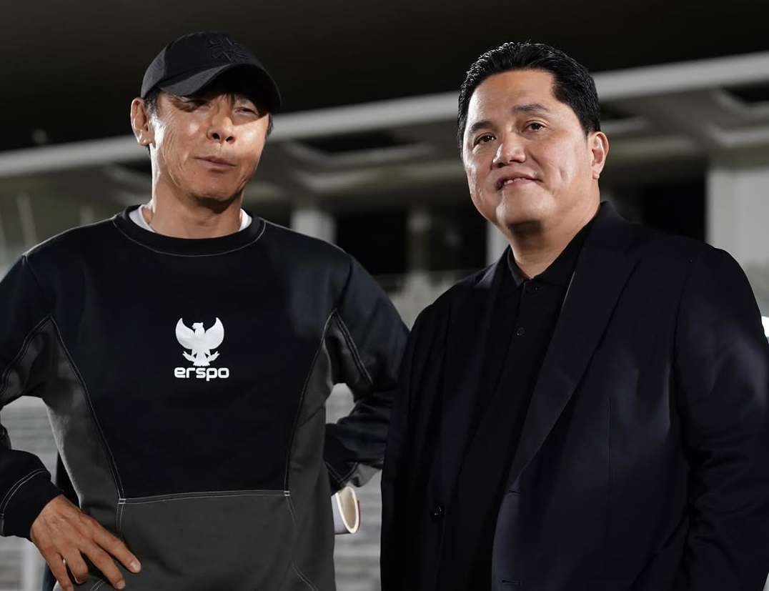 Erick Thohir Buka Suara soal Shin Tae-yong Latih Persija: Ranking Liga Kita Naik ke Posisi 18 Asia