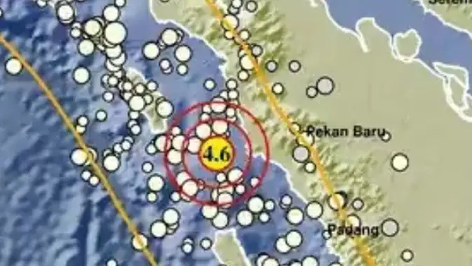 Gempa M4,6 Guncang Nias Selatan, BMKG Pastikan Tak Berpotensi Tsunami