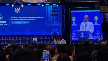 Empat Kandidat Caketum HIPMI Bertarung di Munas Lampung, Prabowo Resmi Buka Acara
