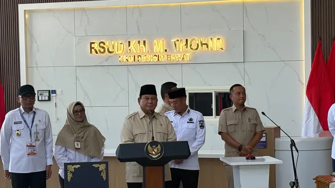 Presiden Prabowo Resmikan RSUD Rp152 Miliar di Lampung, Peringatkan Keras Larangan Korupsi Anggaran
