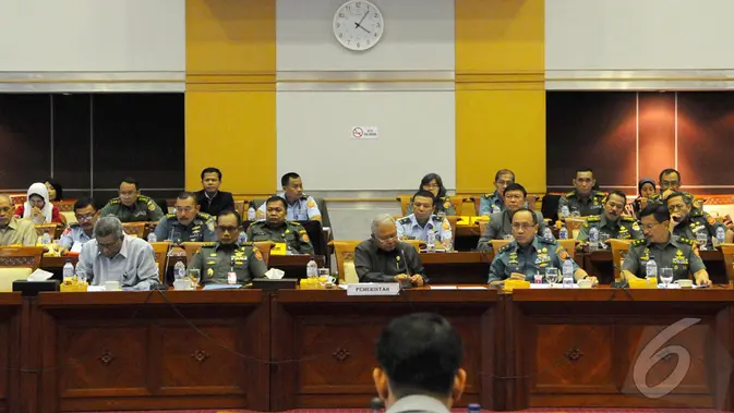 Komisi I DPR Tutup Raker dengan Menhan dan Panglima TNI, Bahas Materi Kerahasiaan Negara