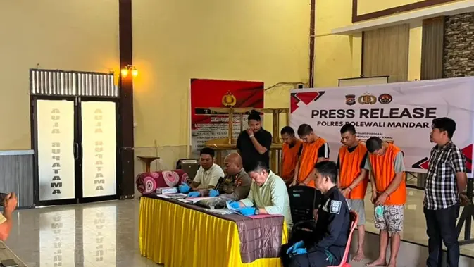 Polres Polman Tangkap Empat Pria yang Perkosa dan Jual Remaja 15 Tahun Lewat Medsos