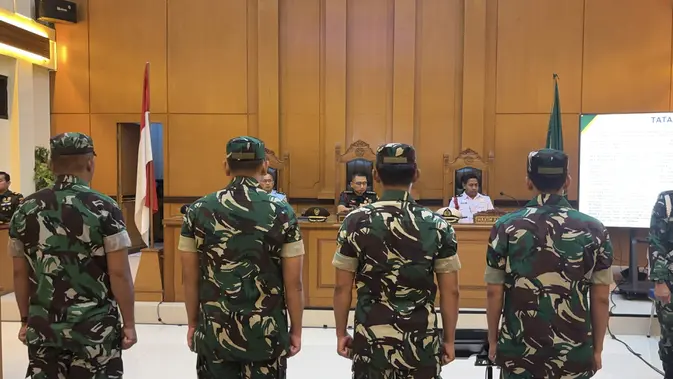 Empat Prajurit TNI Pelaku Penyiraman Air Keras ke Andrie Yunus Divonis Hari Ini; Jaksa Tuntut 2 Tahun 6 Bulan Penjara
