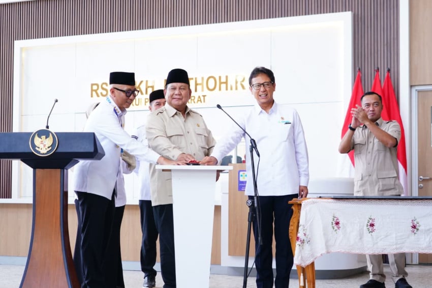 PTPP Garap RSUD Thohir Krui di Lampung, Presiden Prabowo Resmikan Langsung