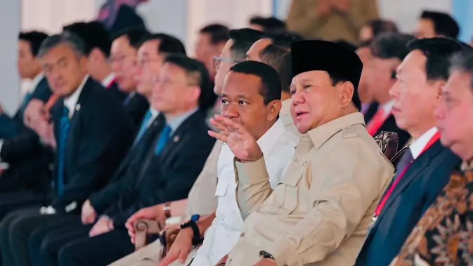Bahlil Minta Izin Panggil Prabowo 'Kanda' di Depan Ribuan Anggota HIPMI, Ini Alasannya