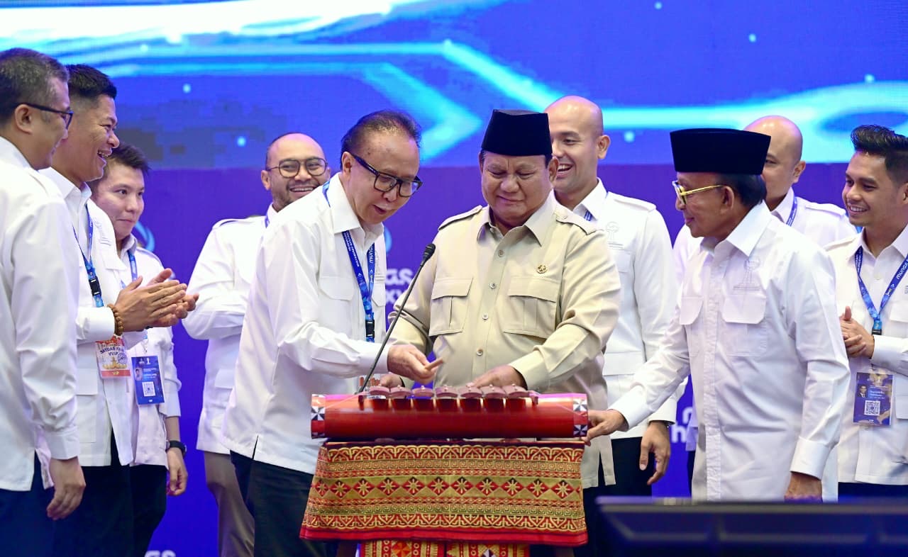 Presiden Prabowo Buka Munas HIPMI, Serukan Nasionalisme sebagai Syarat Mutlak Pertumbuhan Ekonomi