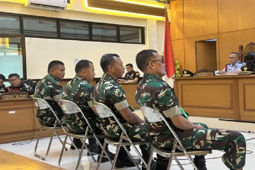 Empat Prajurit TNI Divonis di Kasus Penyiraman Air Keras ke Aktivis KontraS Andrie Yunus