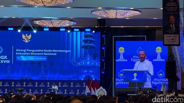 Bahlil Minta Izin Panggil Prabowo 'Kakanda' di Depan Ribuan Anggota Hipmi