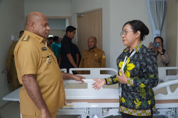 Gubernur Papua Tinjau RSUP Jayapura, Nilai Fasilitas Kesehatan Setara Rumah Sakit Modern