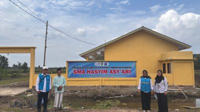 PLN Peduli Bangun Gedung Baru SMA Hasyim Asy’ari di Banyuasin, Tampung 105 Siswa Mulai Juli 2026