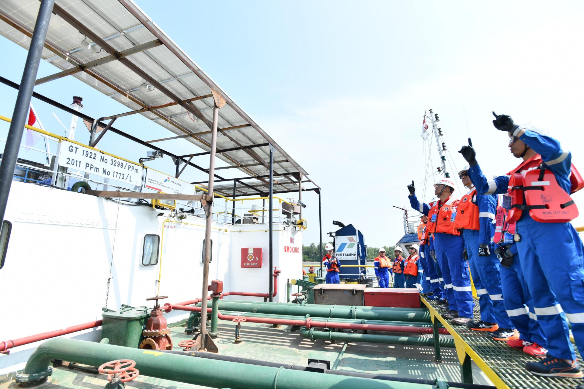 Pertamina Pasang Panel Surya di Kapal Tanker Minyak, Emisi Bisa Dipangkas 79 Ton Per Tahun