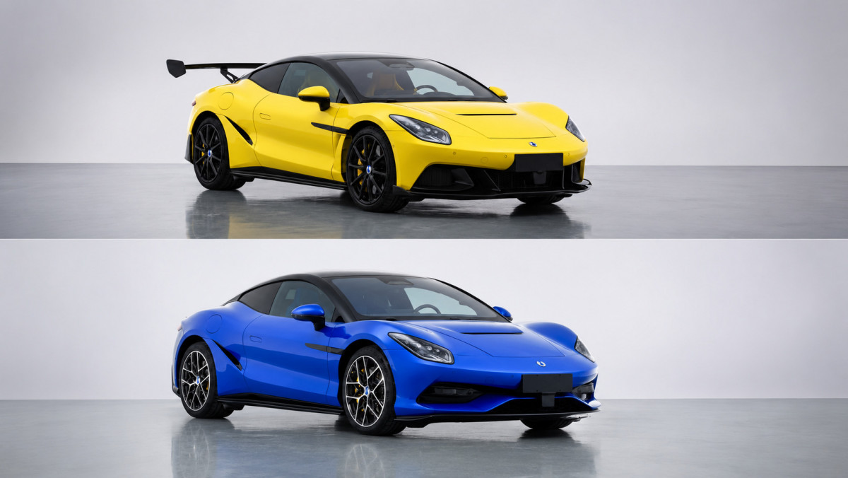Denza Z Supercar Listrik 1.180 kW Tembus Sertifikasi China, Varian Atap Lunak hingga Sirkuit Ikut Terdaftar