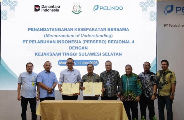 Gandeng Kejati Sulsel, Pelindo Regional 4 Kunci Kepastian Hukum demi Kelancaran Logistik Nasional