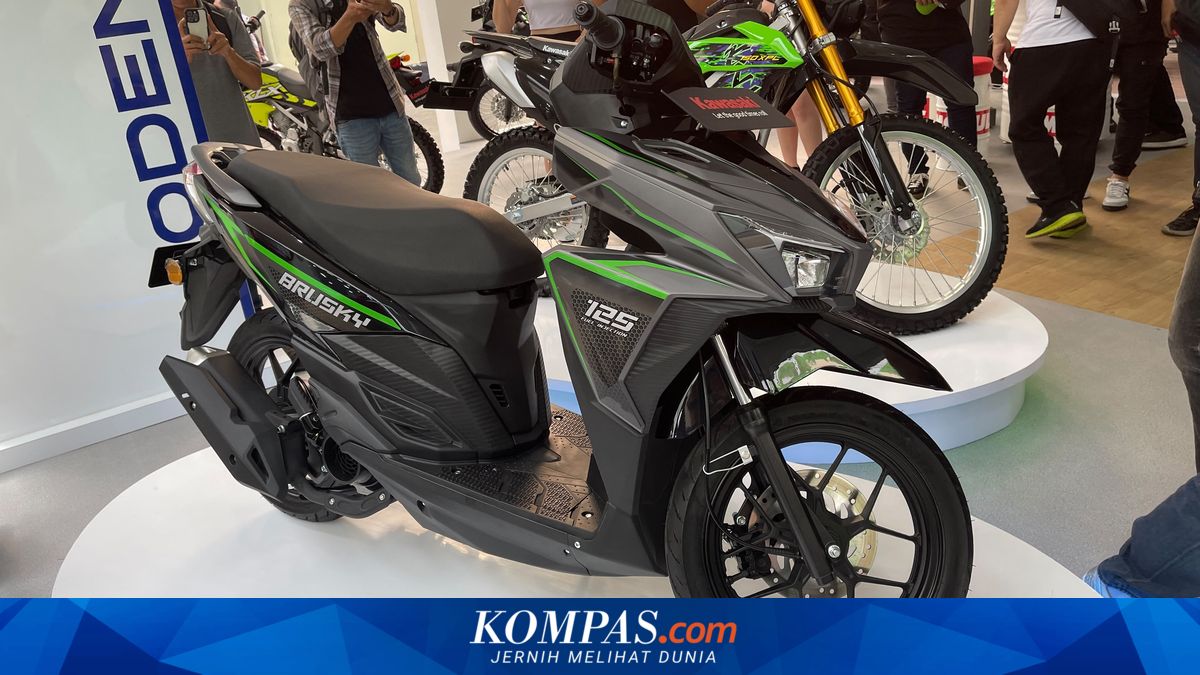 Kawasaki Luncurkan Brusky 125 dan KLX150 XPL di Jakarta Fair, Skutik Perdana Rp 26,5 Juta