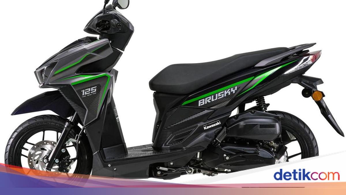 Kawasaki Brusky 125 Tantang Honda Vario 125, Harga Mulai Rp 24,5 Juta