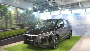 BYD M6 DM Hybrid Dibanderol Mulai Rp298 Juta, Lebih Murah dari Toyota Veloz Hybrid