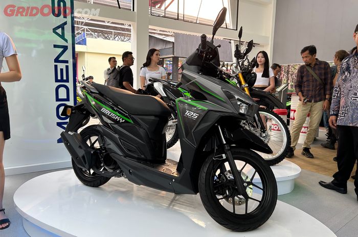 Kawasaki Brusky 125 Resmi Meluncur di Indonesia, Skutik Entry Level Rp 26,5 Juta