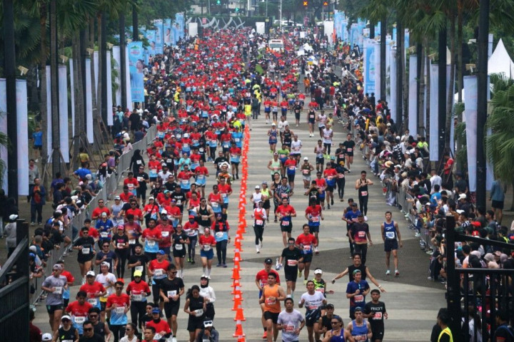 19 Kantong Parkir Resmi Disiapkan untuk 20.000 Pelari Jakarta International Marathon 2026