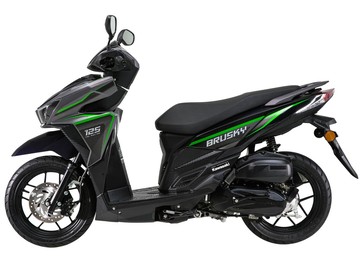 Kawasaki Brusky 125 Tantang Honda Vario 125, Adu Spesifikasi dan Harga di Kelas Skutik Entry Level