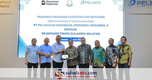 Pelindo Regional 4 Gandeng Kejati Sulsel, Perkuat Kepastian Hukum di Pelabuhan Indonesia Timur