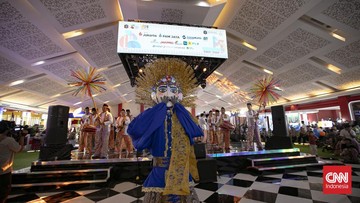 Anjungan Pemprov DKI di Jakarta Fair 2026 Diserbu Pengunjung di Hari Pertama