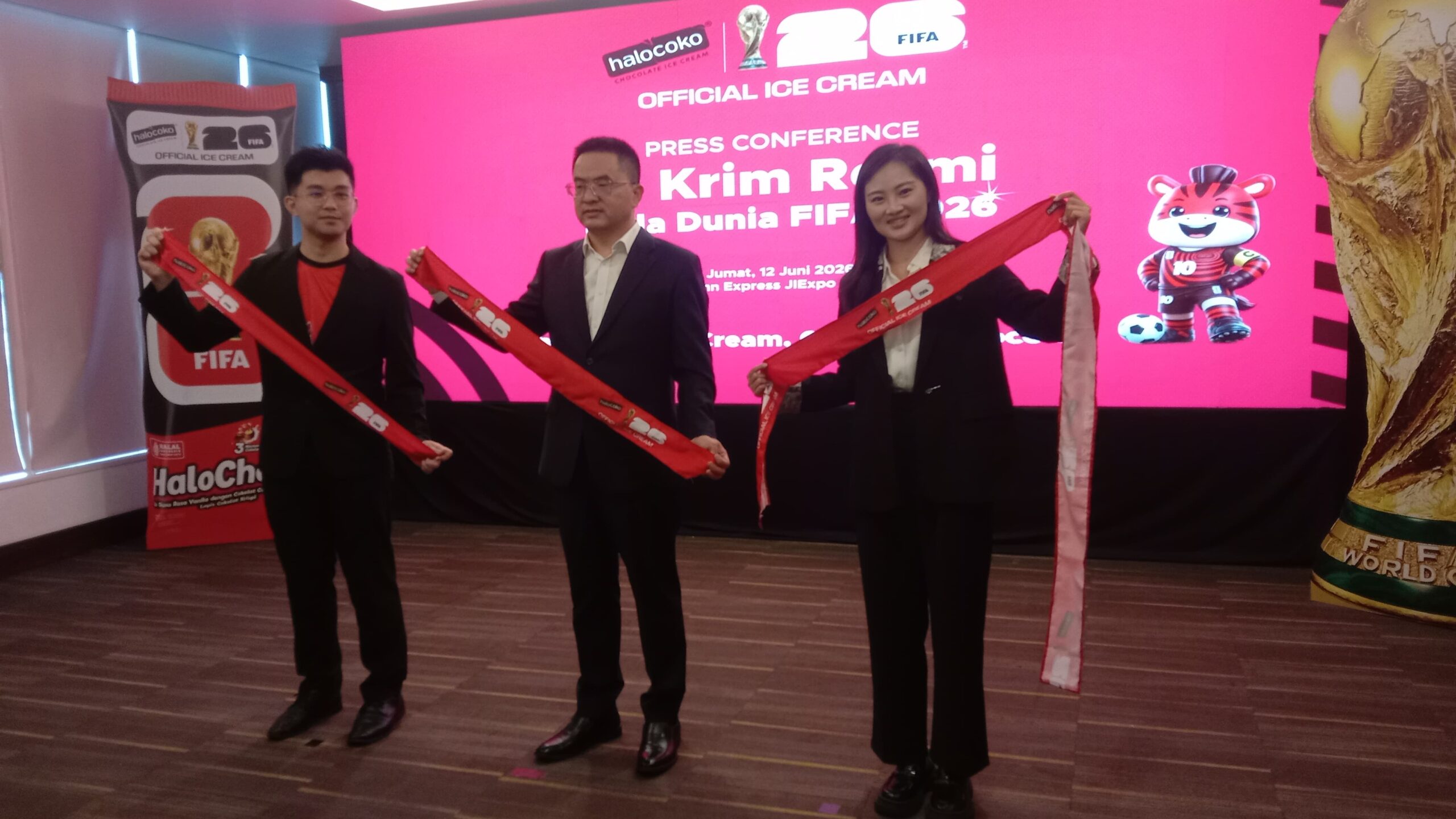 halocoko Jadi Es Krim Resmi Piala Dunia 2026, Bawa Varian Jersey dan 3 Rasa Baru di Jakarta Fair