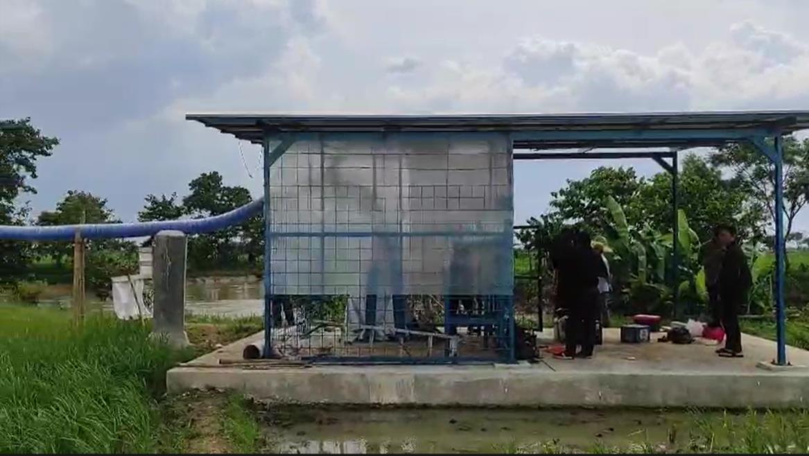 ITPLN Pasang Pompa Tenaga Surya 5 kWp di Karawang, Petani Bisa Panen Tiga Kali Setahun