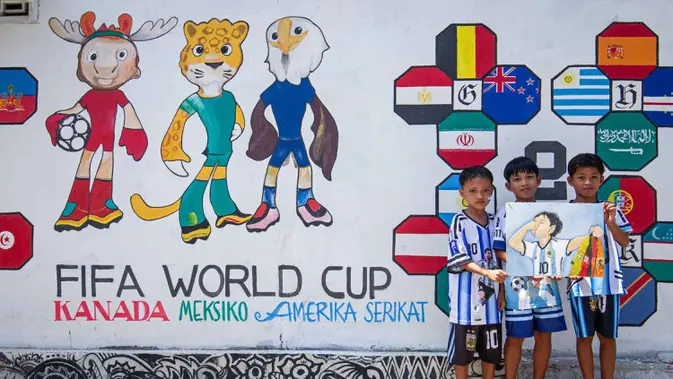 Pawai Bendera dan Nobar Warnai Sambutan Piala Dunia 2026 di Polewali Mandar, Meski Timnas Absen