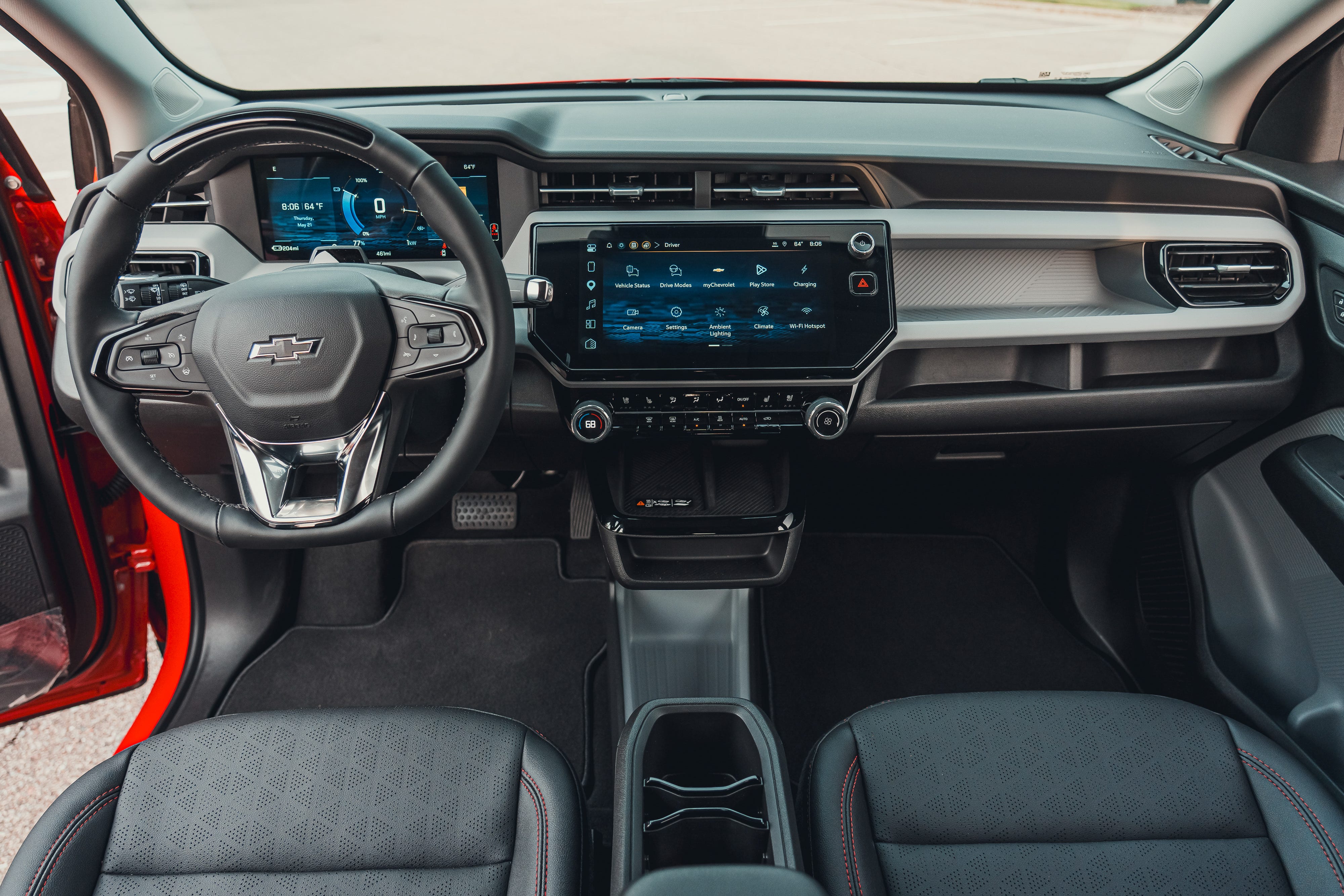 Interior Chevrolet Bolt RS EV 2027 Terungkap, Sentuhan Sporty di Kabin Listrik