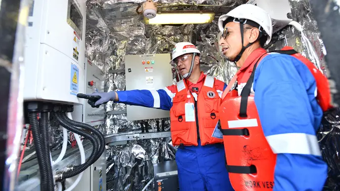 Pertamina Pasang Panel Surya di Kapal, Hemat Solar 28 Kiloliter dan Tekan Emisi 79 Ton per Tahun